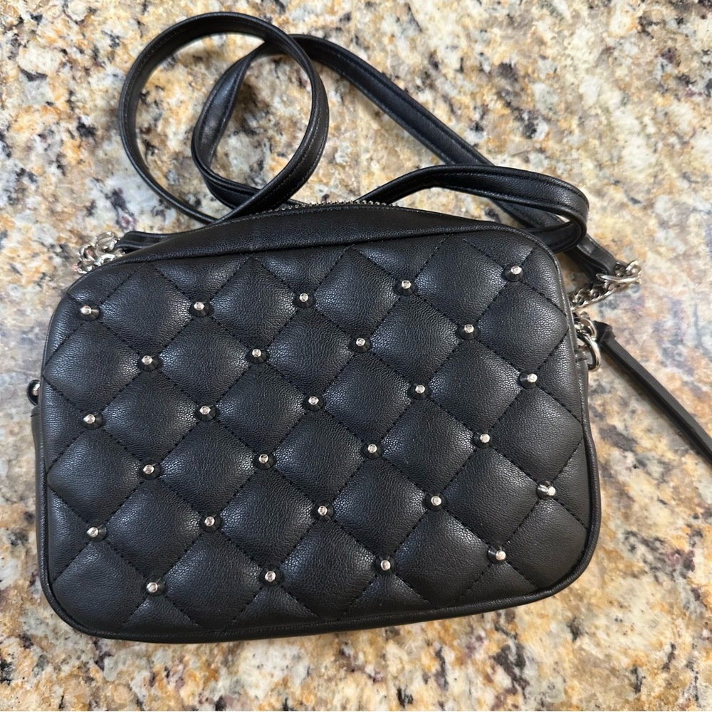 Rebecca Minkoff black studded crossbody bag